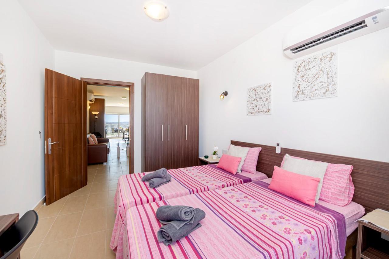 Summer Breeze Apartment With Terrace With Panoramic Views - By Getawaysmalta Mellieħa Exteriér fotografie