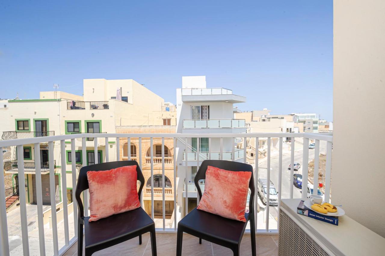 Summer Breeze Apartment With Terrace With Panoramic Views - By Getawaysmalta Mellieħa Exteriér fotografie